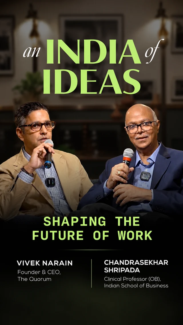 An India of Ideas — Vivek Narain and Chandrasekhar Shripada