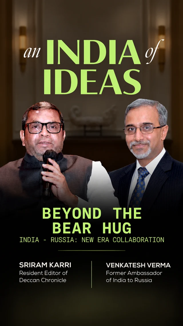 An India of Ideas — Sriram Karri and Venkatesh Verma