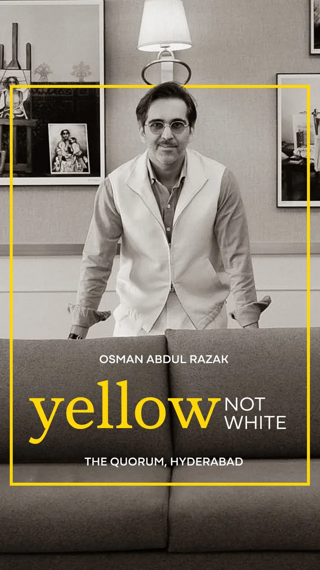 Yellow, Not White — Osman Abdul Razak