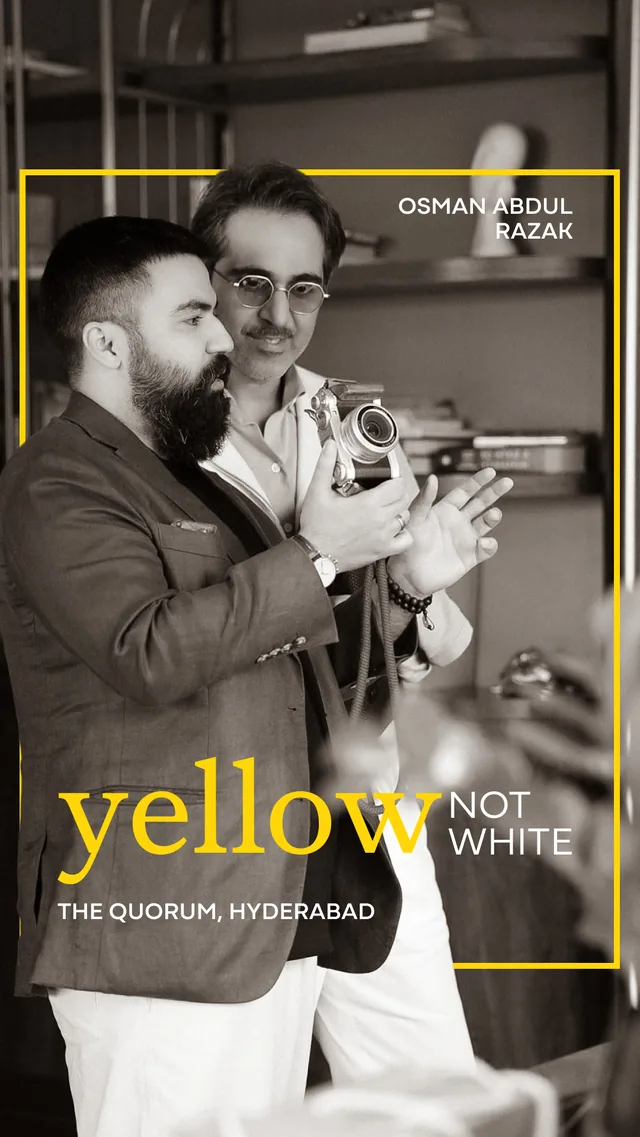 Yellow, Not White — Osman Abdul Razak