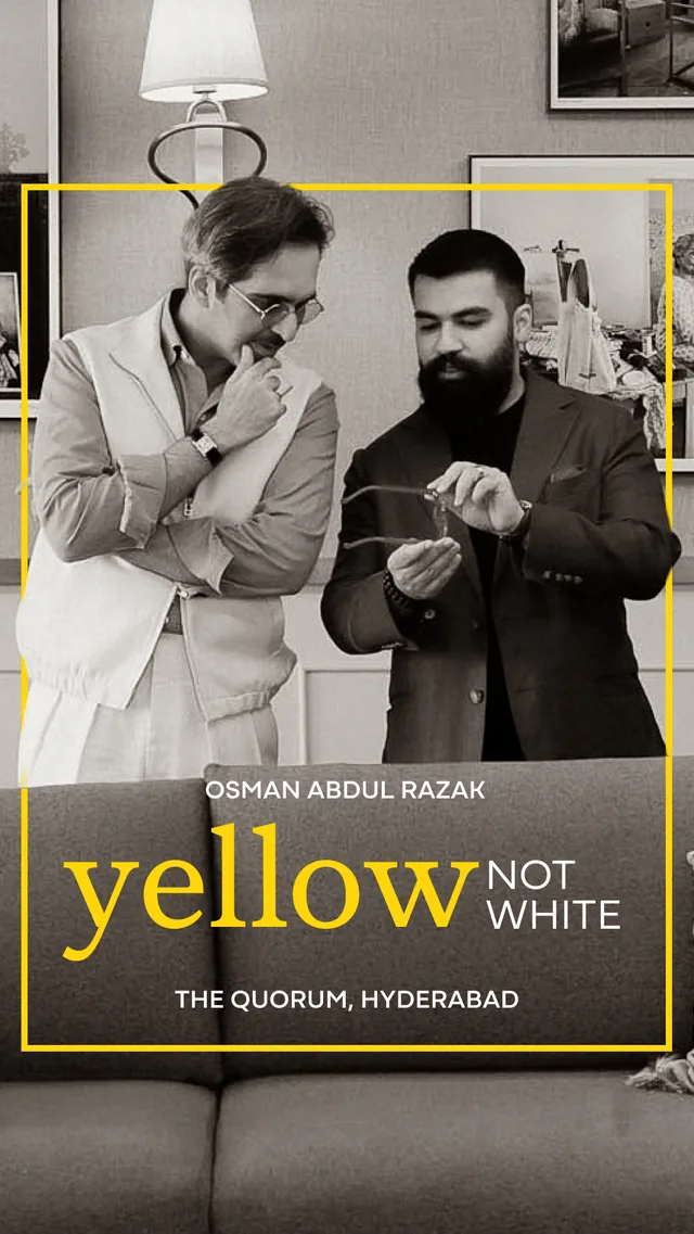 Yellow, Not White — Osman Abdul Razak
