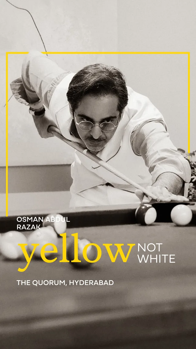 Yellow, Not White — Osman Abdul Razak
